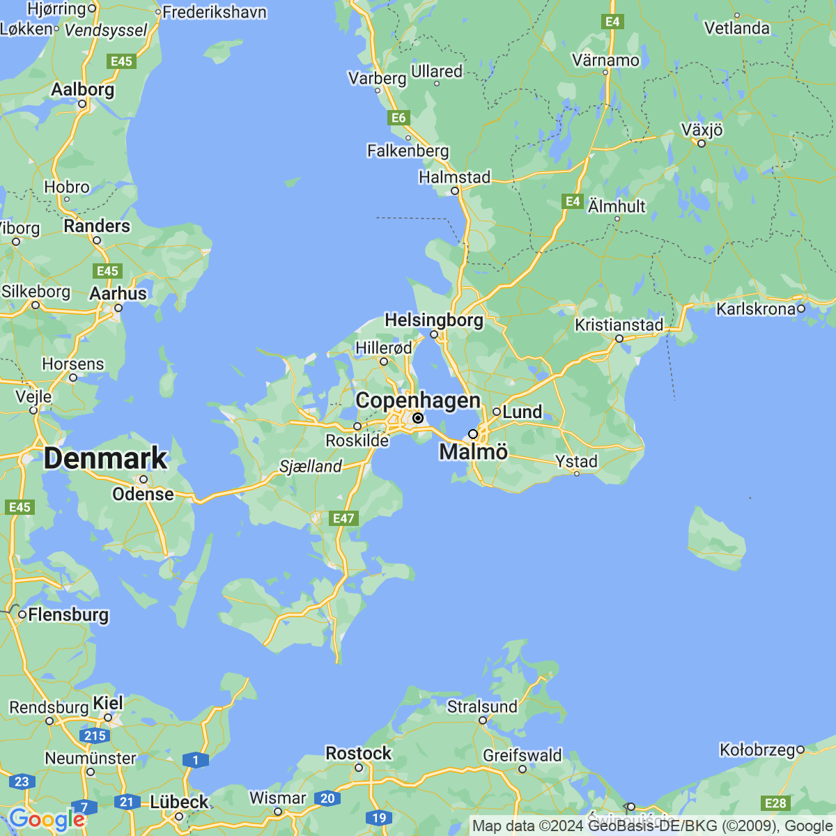 Carte du voyage Copenhague, la capitale verte