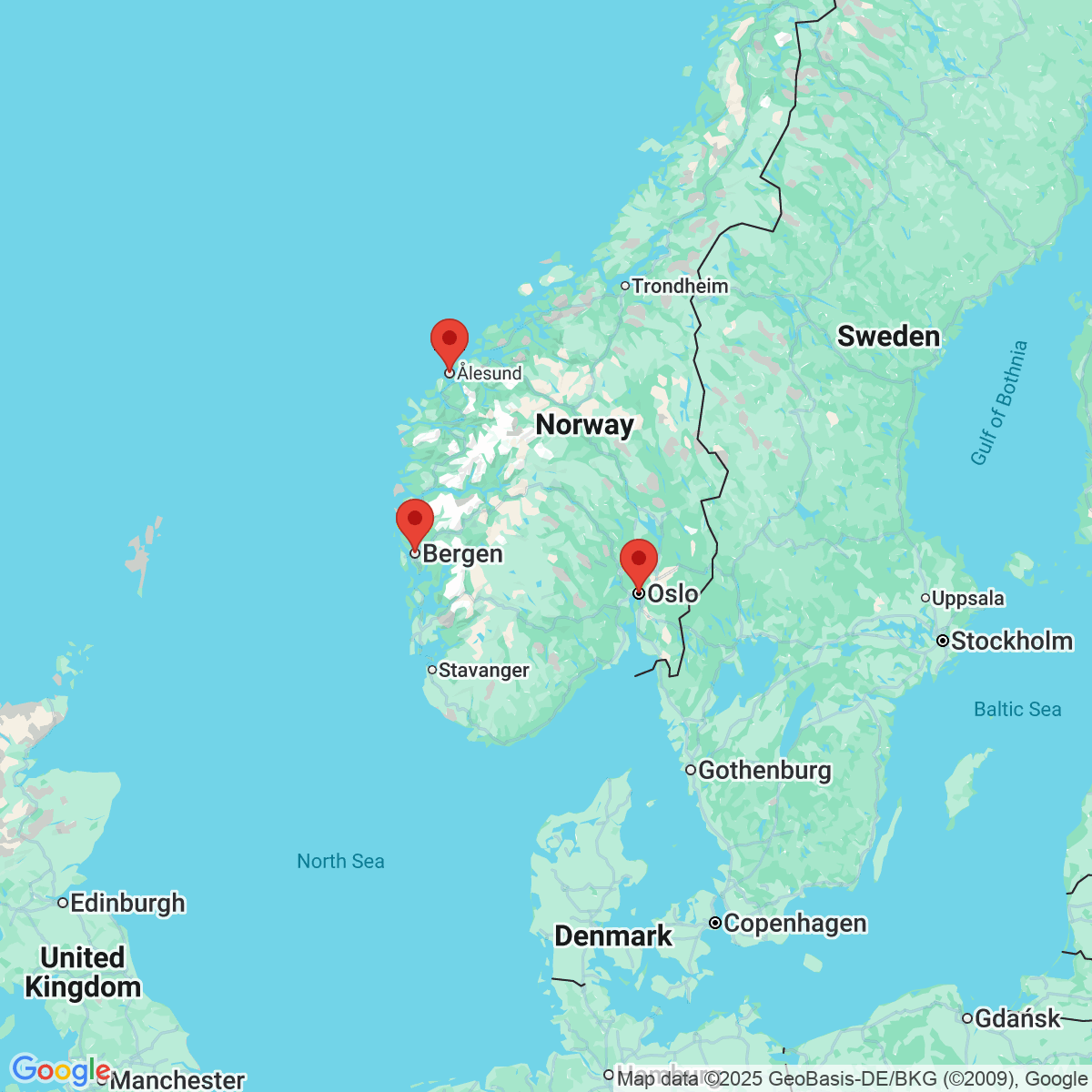 Carte du voyage Norvège - Expérience arctique : 1 nuit en igloo de verre
