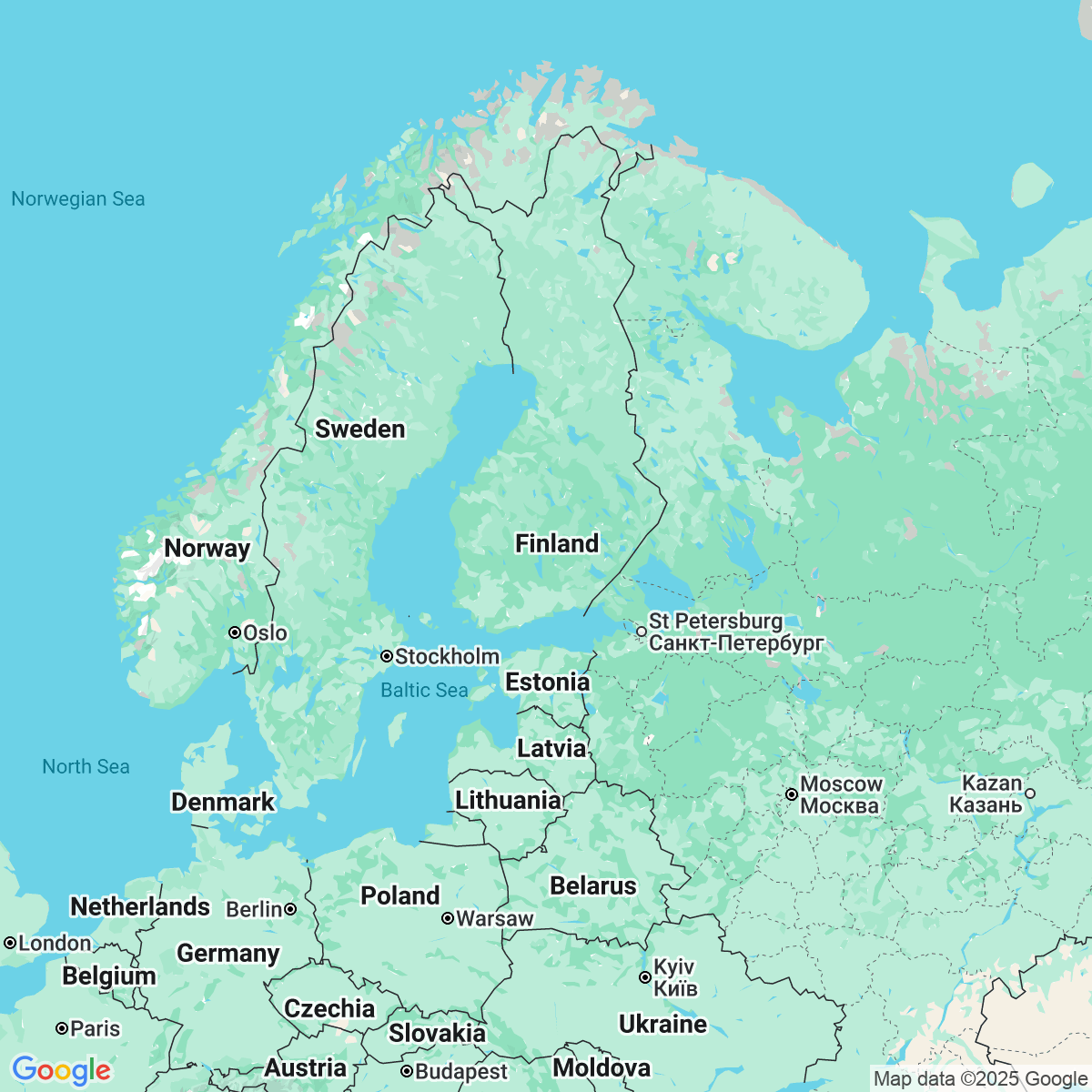 Carte du voyage Groenland : Croisière Grand Nord